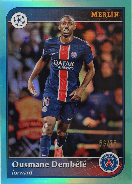 Ousmane Dembélé trading card
