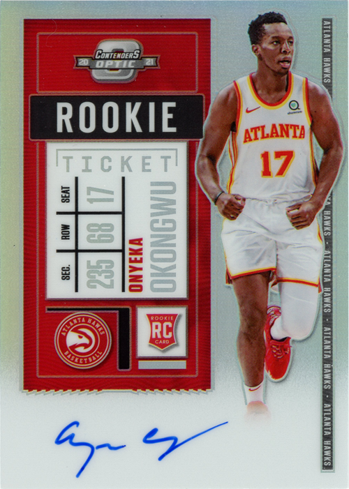 Onyeka Okongwu trading card