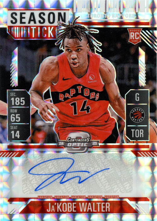 Ja'Kobe Walter trading card