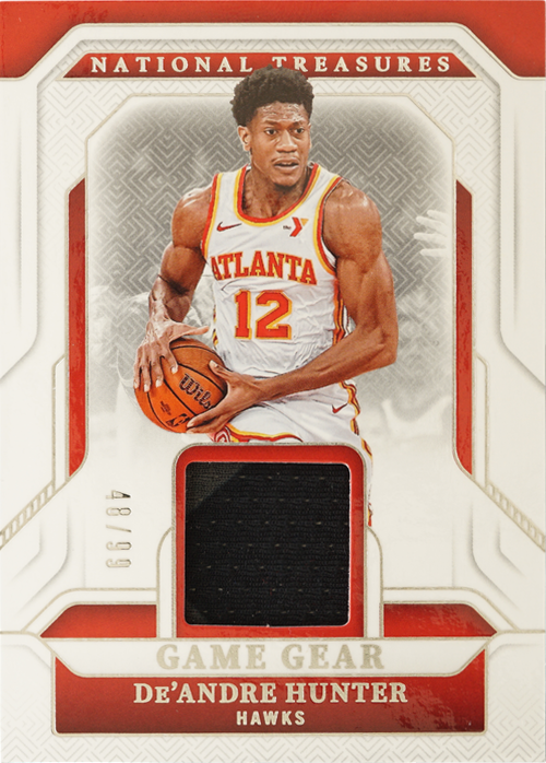 De'Andre Hunter trading card