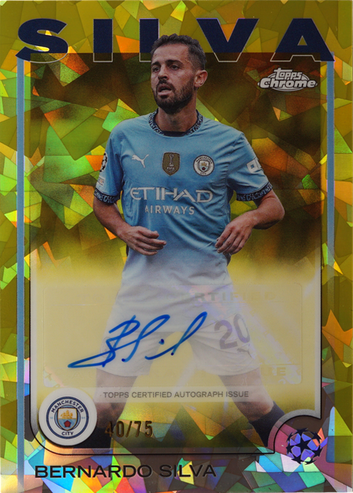 Bernardo Silva trading card