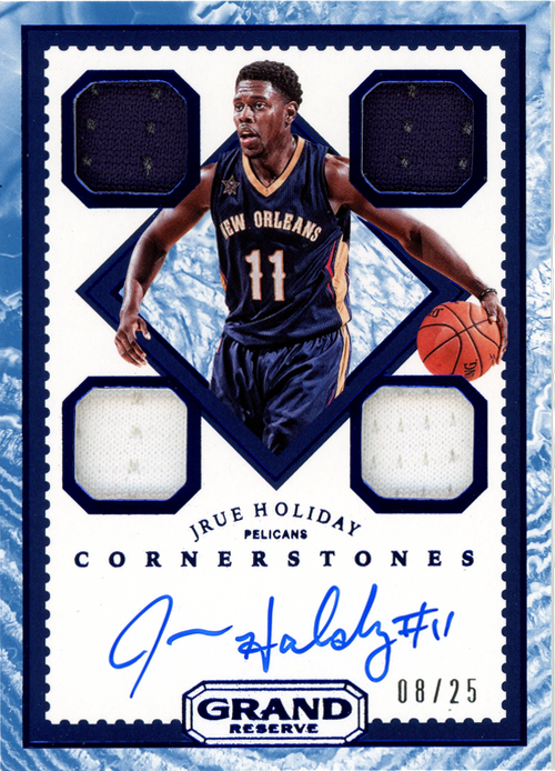 Jrue Holiday trading card