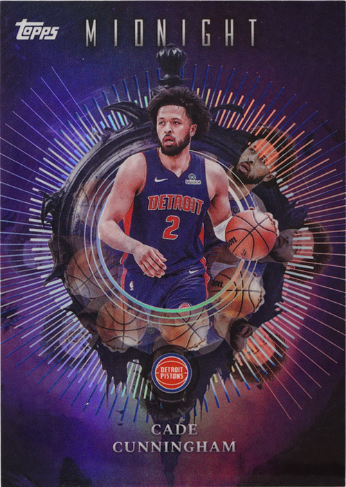 Cade Cunningham trading card