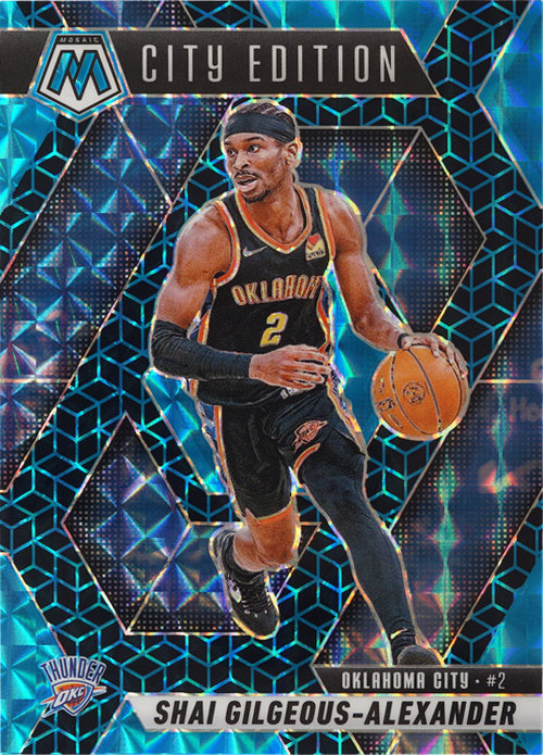 Shai Gilgeous-Alexander trading card