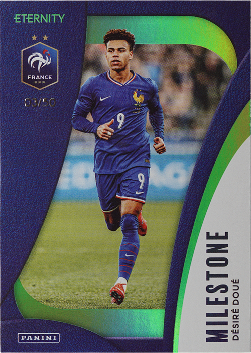 Désiré Doué trading card