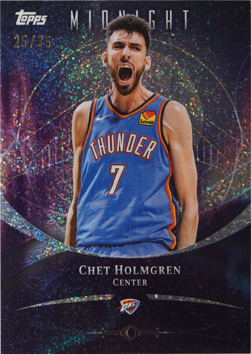 Chet Holmgren trading card