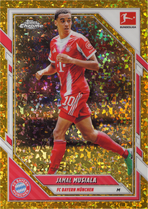 Jamal Musiala trading card