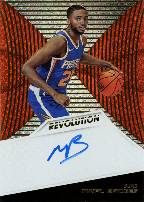 Mikal Bridges trading card