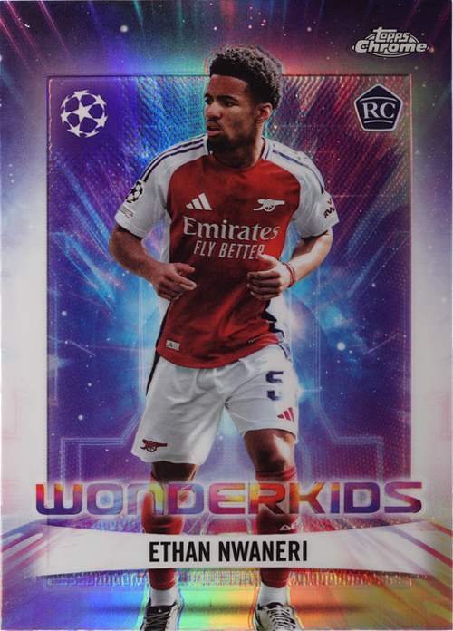Ethan Nwaneri trading card