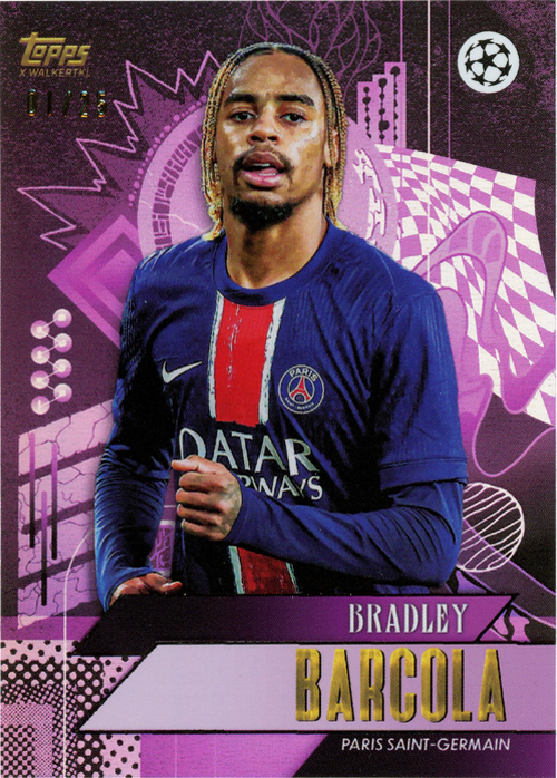 Bradley Barcola trading card