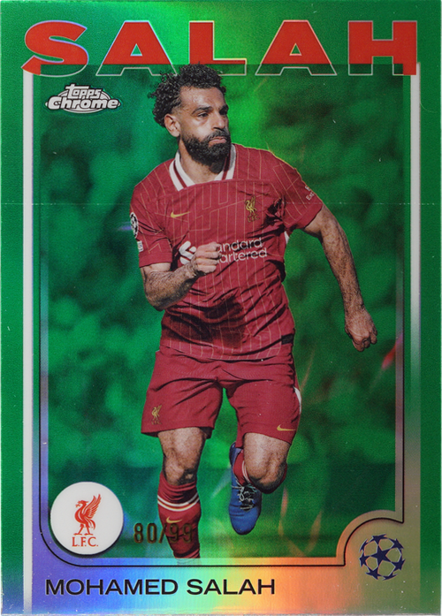 Mohamed Salah trading card
