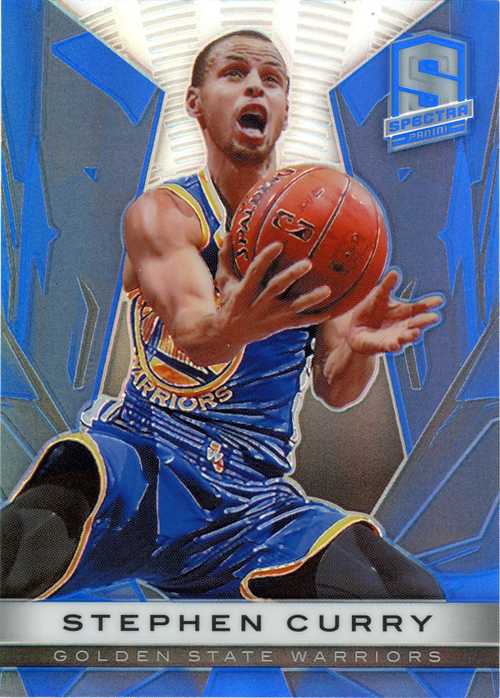 Stephen Curry trading card