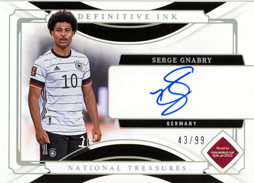 Serge Gnabry trading card