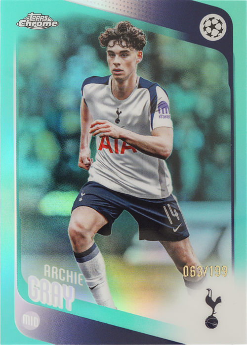 Archie Gray trading card