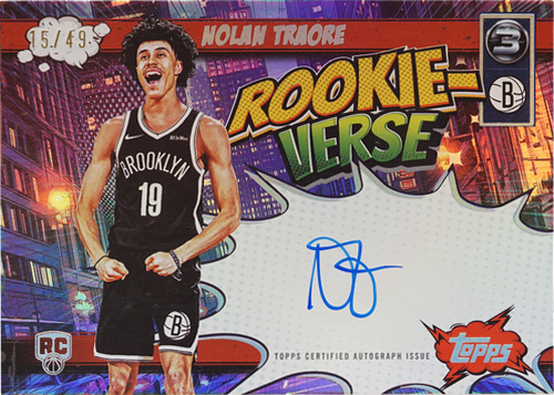 Nolan Traore trading card