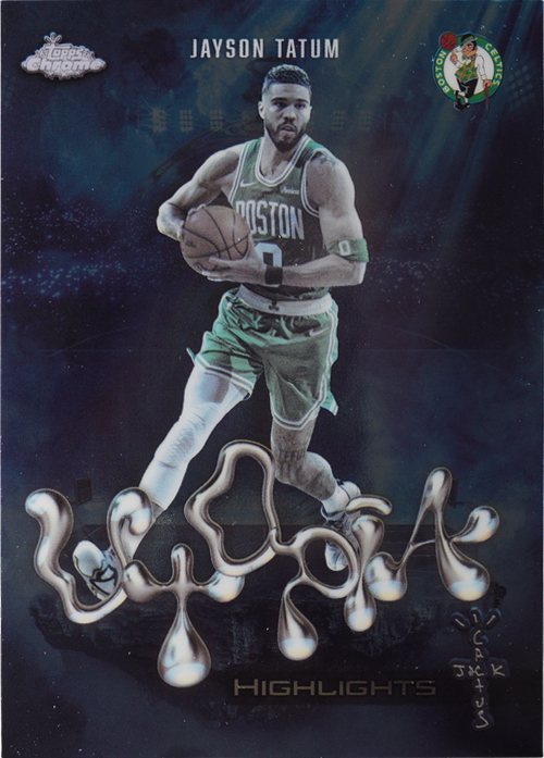 Jayson Tatum trading card