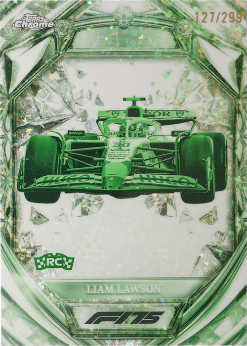 Liam Lawson trading card