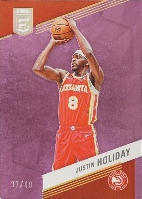 Justin Holiday trading card