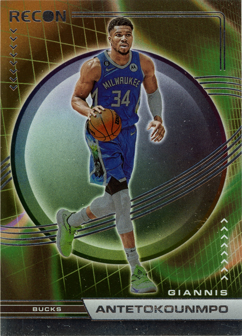 Giannis Antetokounmpo trading card