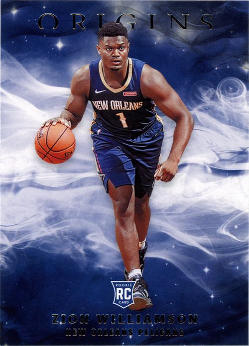 Zion Williamson trading card