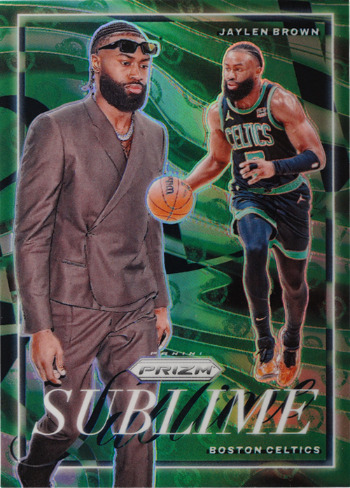 Jaylen Brown trading card