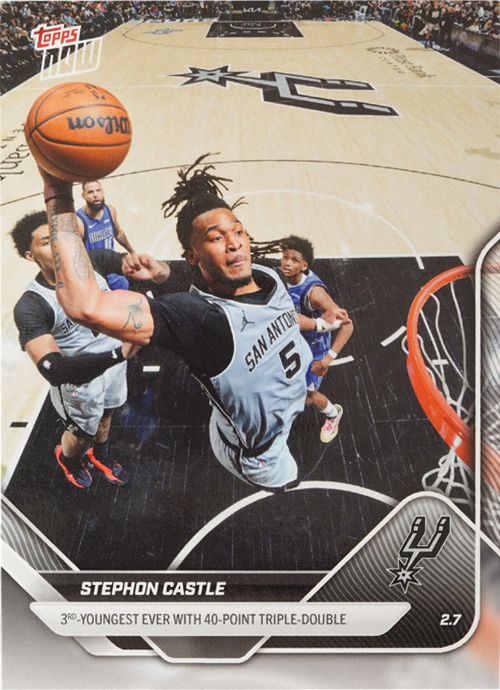 Stephon Castle trading card