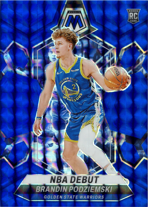 Brandin Podziemski trading card