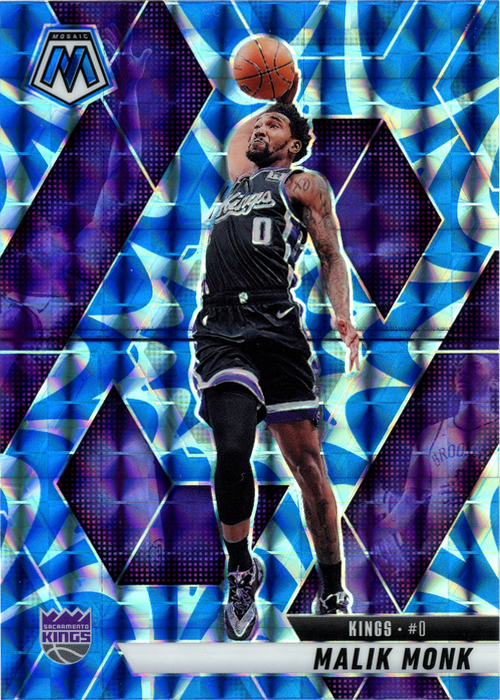 Malik Monk trading card