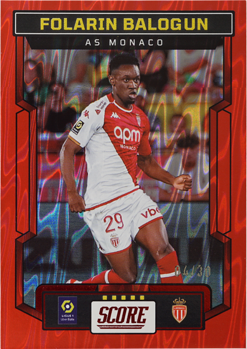 Folarin Balogun trading card