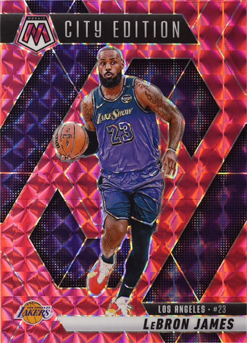 LeBron James trading card