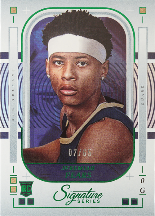 Jeremiah Fears trading card