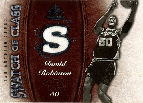 David Robinson trading card