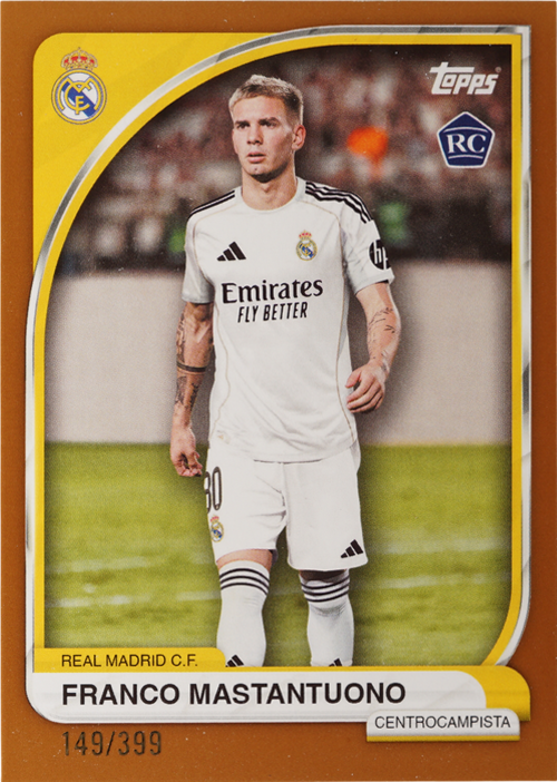 Franco Mastantuono trading card