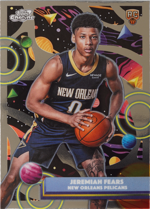 Jeremiah Fears trading card