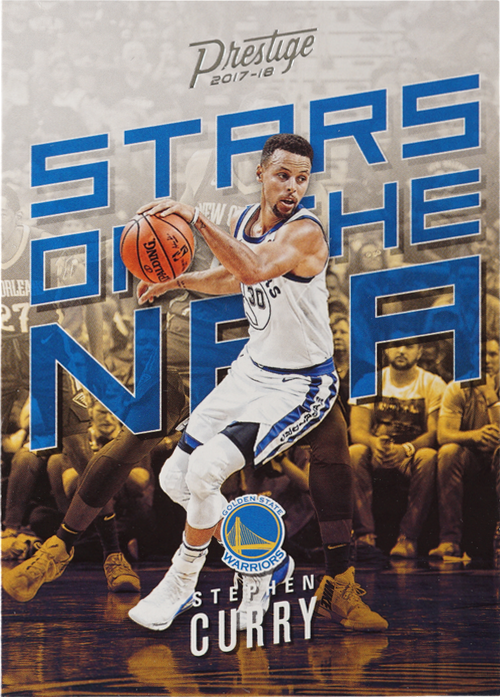 Stephen Curry trading card