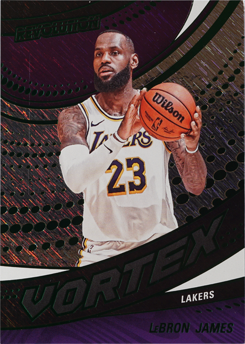LeBron James trading card
