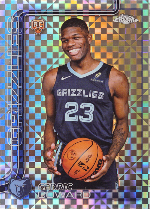 Cedric Coward trading card