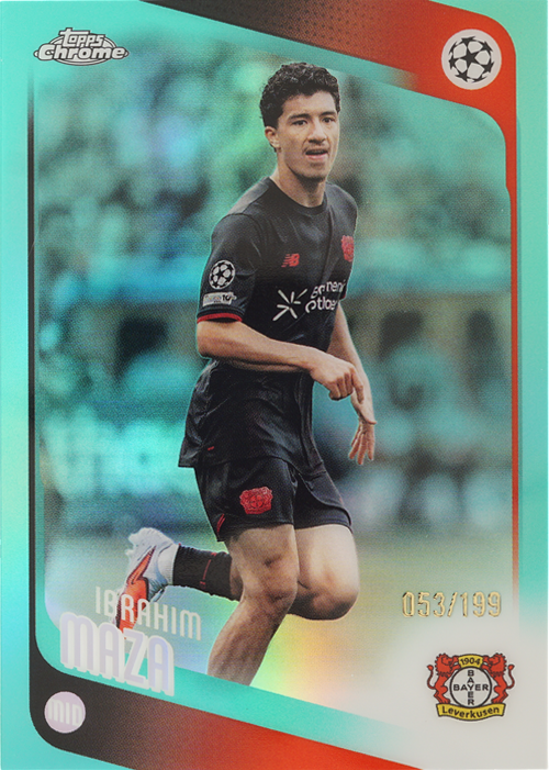 Ibrahim Maza trading card