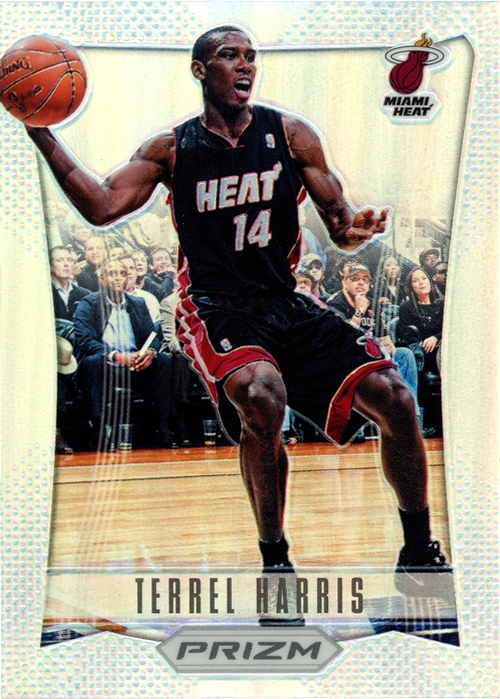 Terrel Harris trading card
