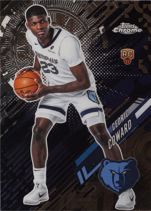 Cedric Coward trading card