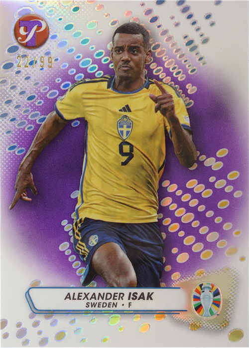 Alexander Isak trading card