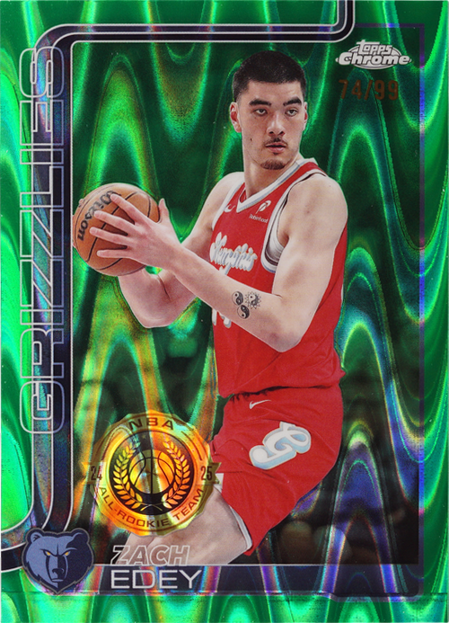 Zach Edey trading card