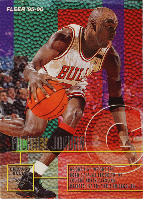 Michael Jordan trading card