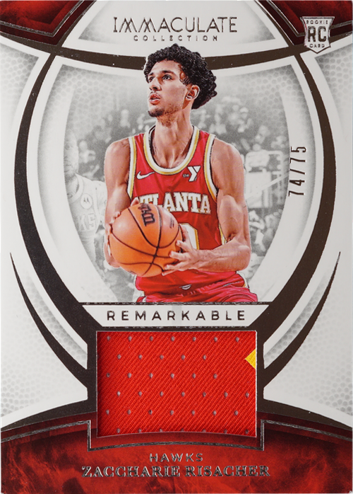 Zaccharie Risacher trading card