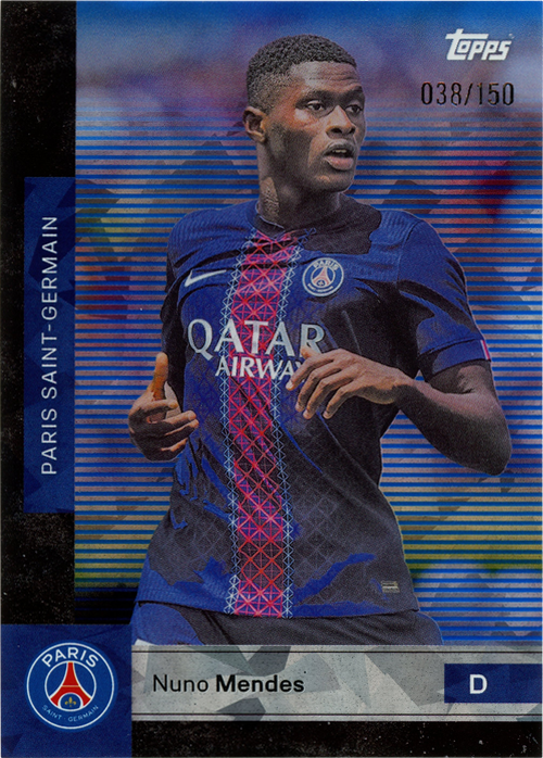 Nuno Mendes trading card