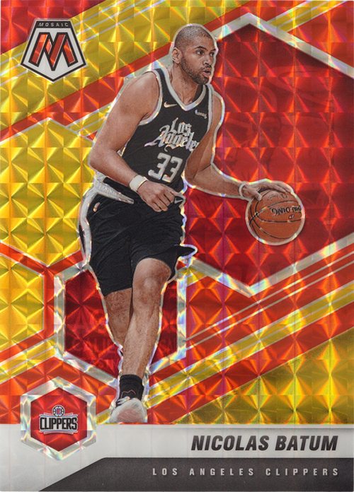 Nicolas Batum trading card