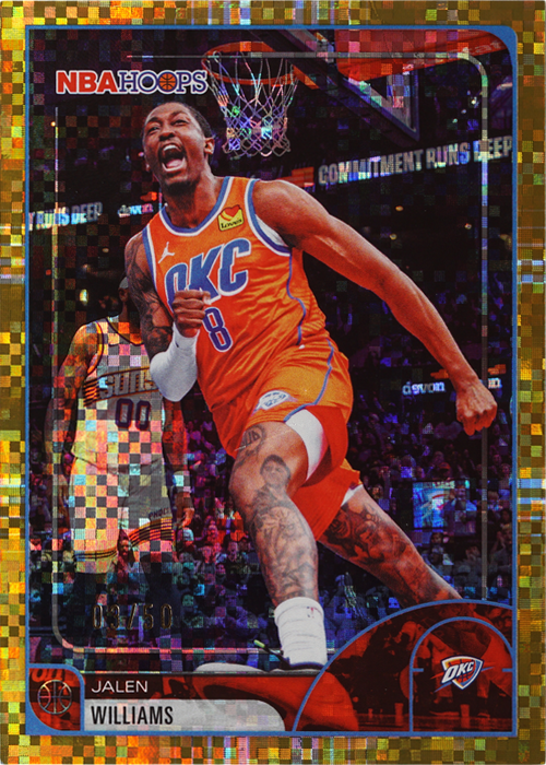 Jalen Williams trading card