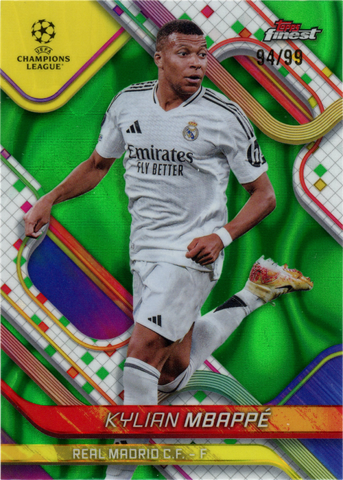 Kylian Mbappé trading card