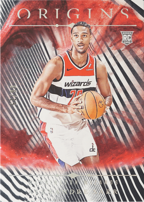 Alexandre Sarr trading card