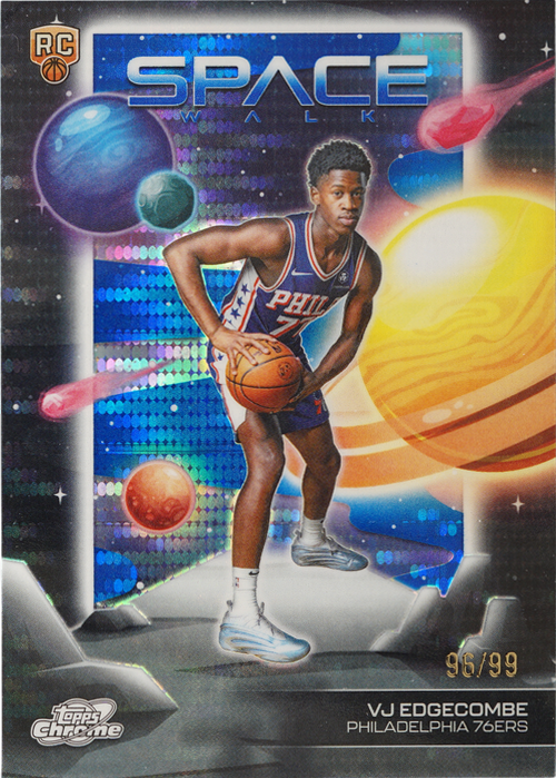 VJ Edgecombe trading card
